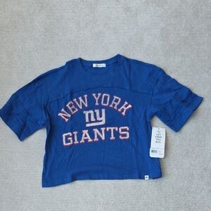 47 Brand Blue New York Giants Womens Tee